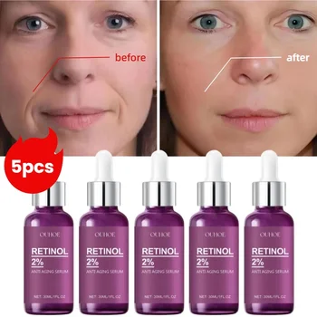 Siero viso al retinolo sbiancante idratante sbiadisce linee sottili antirughe antietà ringiovanisce il tuo viso cosmetici coreani 30ml