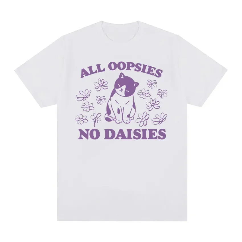 Футболка с принтом в стиле ретро для мужчин и женщин, 100% хлопок