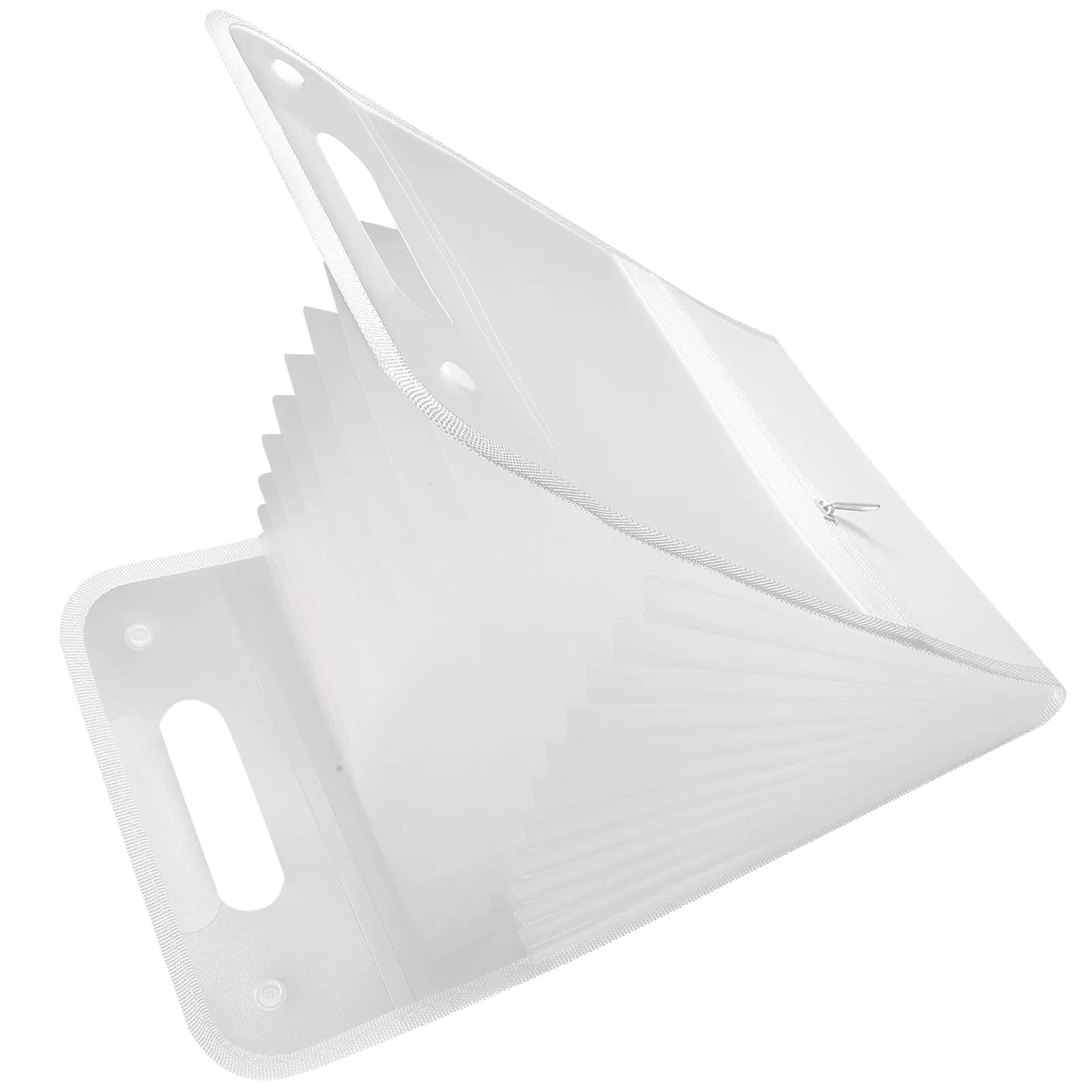 아코디언 파일 폴더 다층 대용량 휴대용 문서 정리함 사무용 종이 보관 파일 홀더 분류 파일 가방