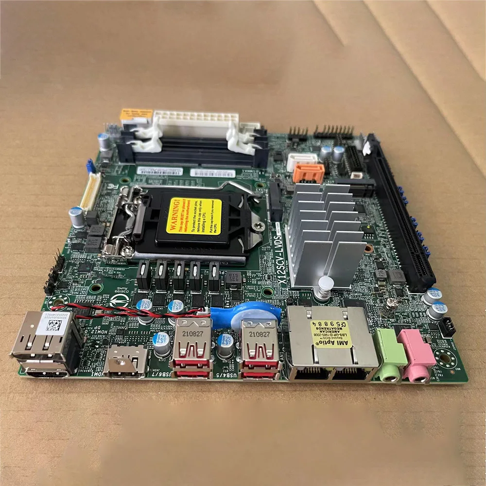 X12SCV-LVDS Server Motherboard For Supermicro ITX NAS SODIMM Support W-1200 High Quality 7 X12SCV-LVDS Server Motherboard For Supermicro ITX NAS SODIMM Support W-1200 High Quality - Image 5
