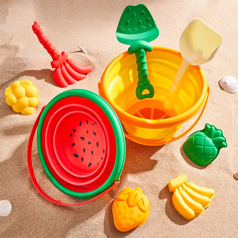 

Kids Beach Sand Toy Beach Water Game Children Beach Sandbox Set Kit Sand Bucket Beach Shovel Sand Molds Summer Outdoor for Gifts