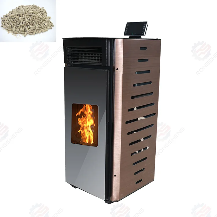 ซื้อราคาถูกให้อาหารไร้ควันอัตโนมัติเตาเผาเม็ดไม้เตาผิงไฮโดรชีวมวลเตาทําความร้อนในร่มสําหรับขายราคาถูก 1