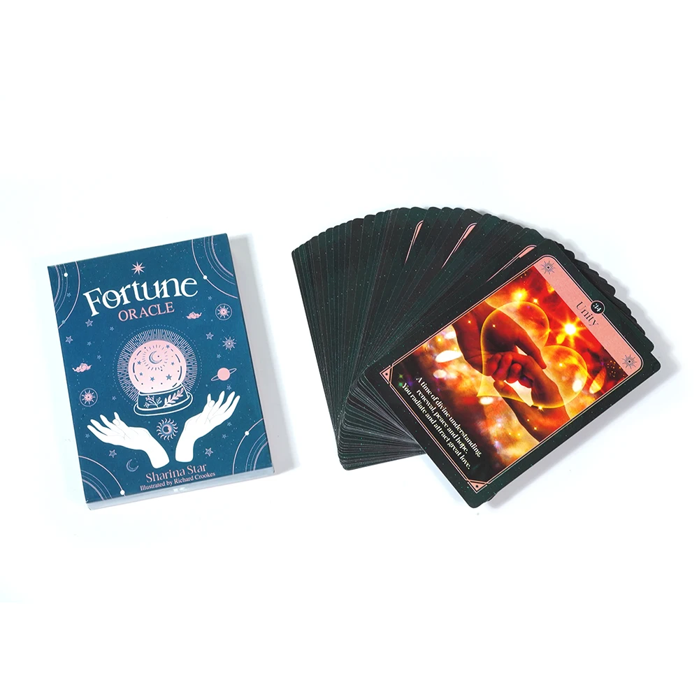 Fortune Oracle Cards by Sharina Star card contains one personal or spiritual message guide you on your life's path 4