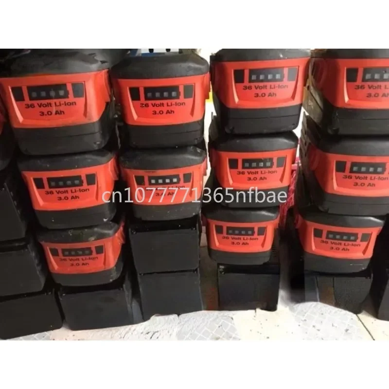 Electric wrench battery, 36V 3.0A lithium battery electric drill second-hand
