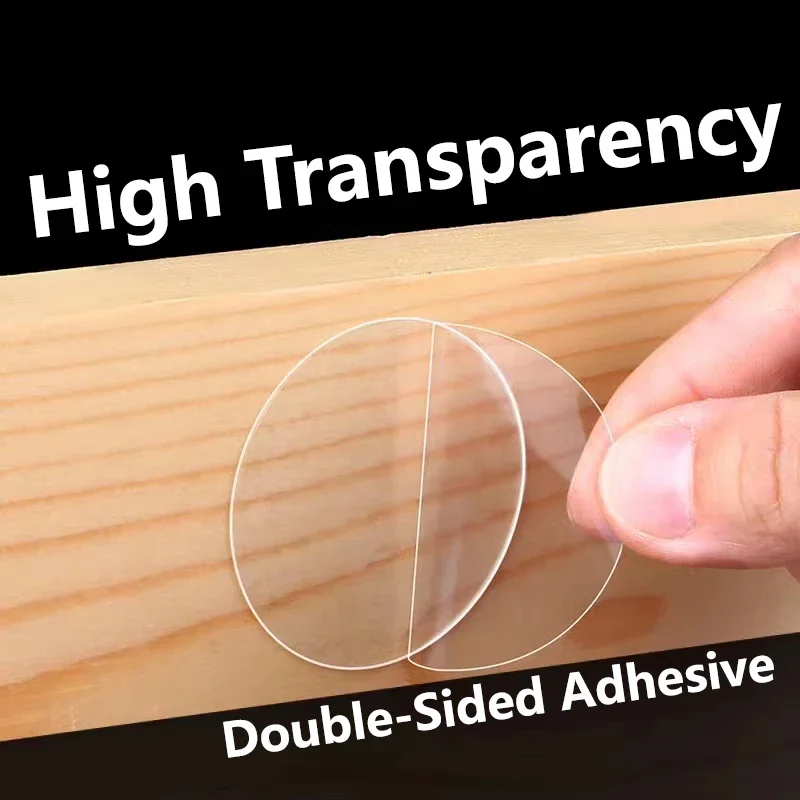 Ultra-Durable Transparent Nano Adhesive Tape - Waterproof, No-Trace, 100-Pack