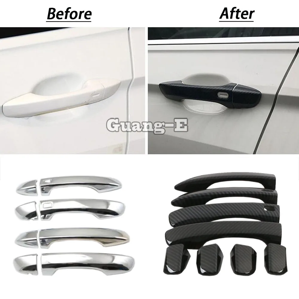 

Car Exterior Door Handle Cover Trim for VW Volkswagen Golf7 Golf 7 2014 2015 2016 2017 2018 2019 Chrome Accessories Decoration