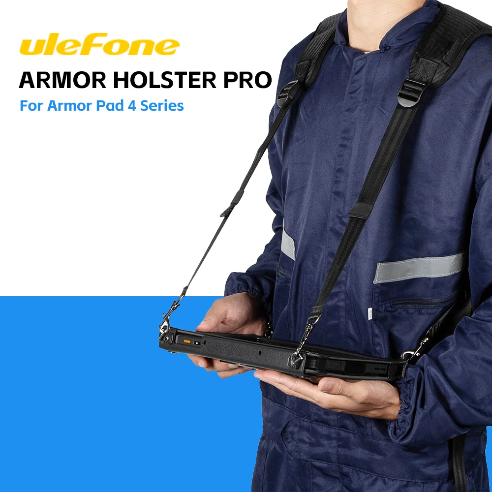Ulefone Armor Holster Pro, Custodia Armor Holster Pro Multiuso per Tablet Armor Pad 4 Series 4-IN-1,Versatilità e Protezione Totale per i Tuoi Dispositivi