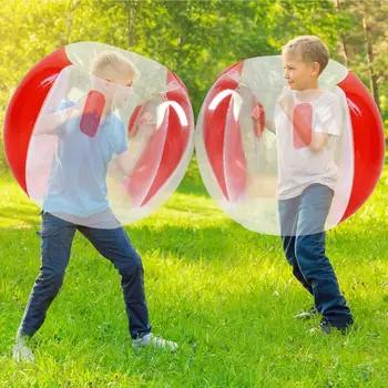 Bumper Balls Human Hamster Ball Bubble Soccer Outdoor Team Game Play Toys Summer Bubble House Safe Inflatable Balls To Get 1