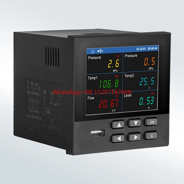 

RK600-03 18 Channels Colorful Paperless Data logger Recorder