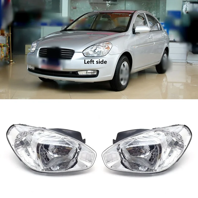 

Передние фары для Hyundai Accent 2006-2009