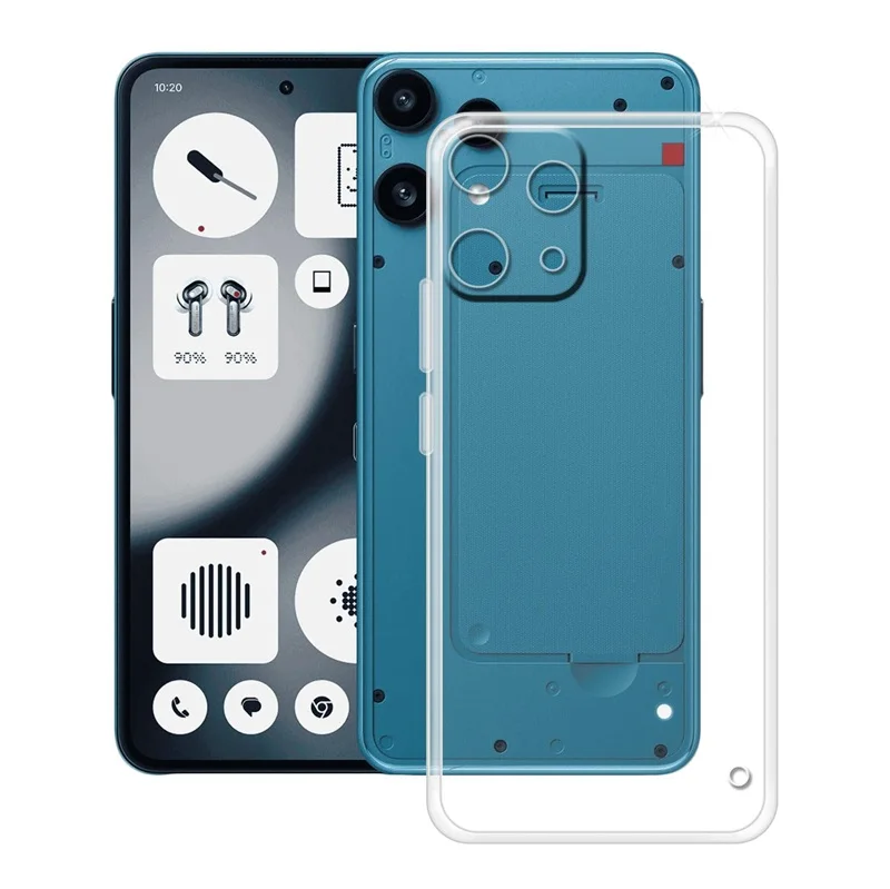 Rugged Crystal Clear Shockproof Phone Case - Anti-Drop Scratch Protective Cover