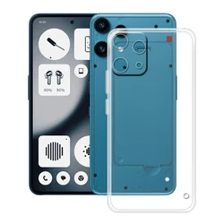 Rugged Crystal Clear Shockproof Phone Case - Anti - Drop Scratch Protective Cover - Nothing Phone (3a) Lite (Clear)