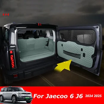 Custom Car Trunk Mat for Chery iCar 03 JAECOO 6 J6 2024 2025 Auto Anti-slip Foot Custom Liner Mats Anti-dirt Details Automobile 1