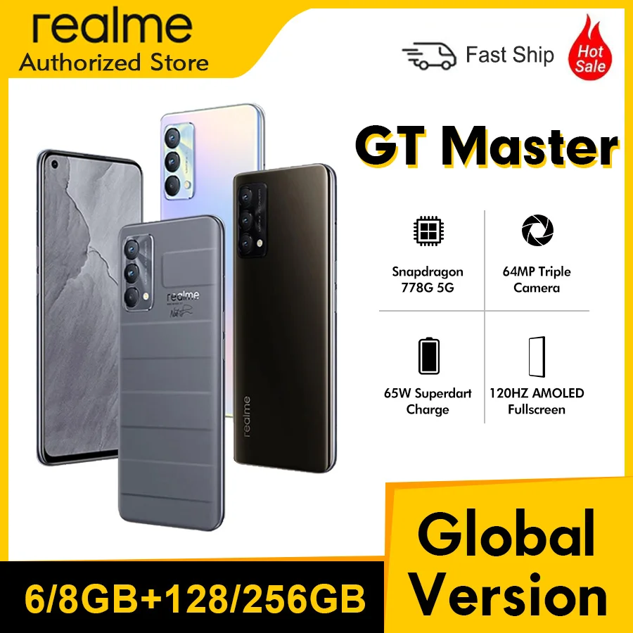 Global Version realme GT Master Edition 6.43