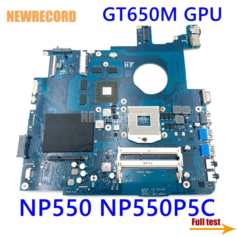 

For Samsung NP550 NP550P5C Laptop Motherboard BA41-01898A BA41-01900A BA92-09094A BA92-09094B HM65 DDR3 GT650M 2GB