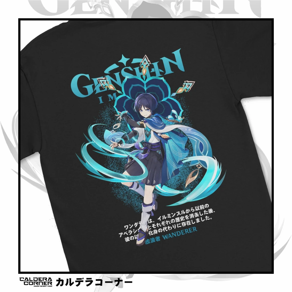 

Игра Kaos Genshin Impact Wanderer Anemo CharacterKoas TerbaruKaos Distro