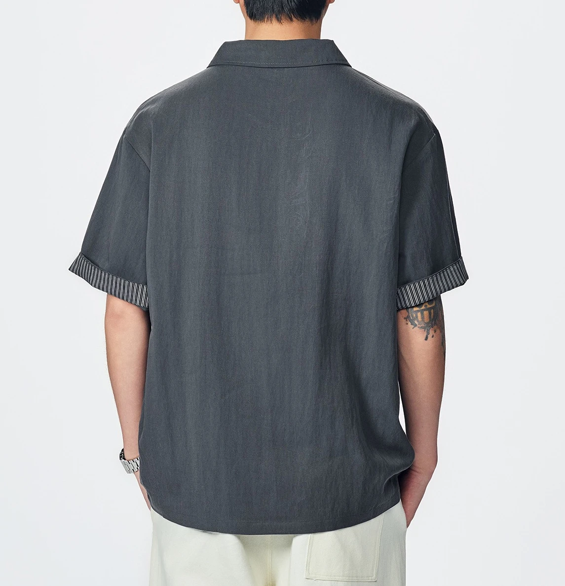 Polo da Uomo di Alta Gamma, Design Versatile, Nuova Tendenza Primavera 2026, Maniche Corte Casual - immagine 4