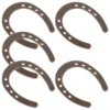 5 Pcs Horseshoe Hanging Decoration Celecbration Wedding Golden Sculptures Zinc Alloy Model 1