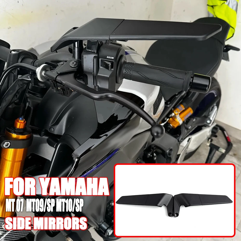 

Modified Rearview MirroFor YAMAHA MT 07 MT07 MT 09 MT09 SP MT 10 MT10 SPMotorcycle Fixed Wind Wing, Modified Blade,