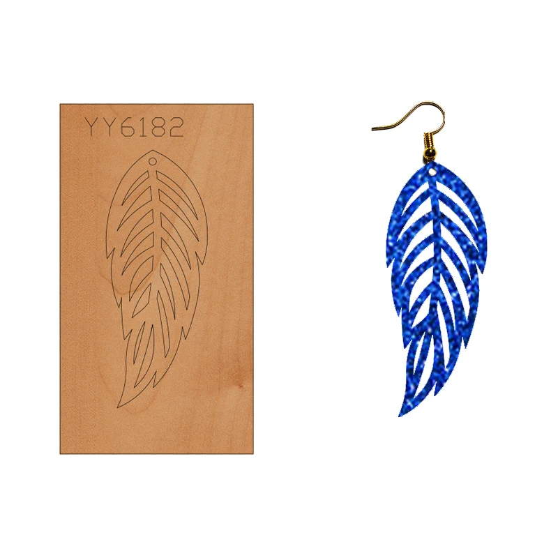 

Earring mold knife model YY6182 is suitable for all cutting machines on the market die cuts