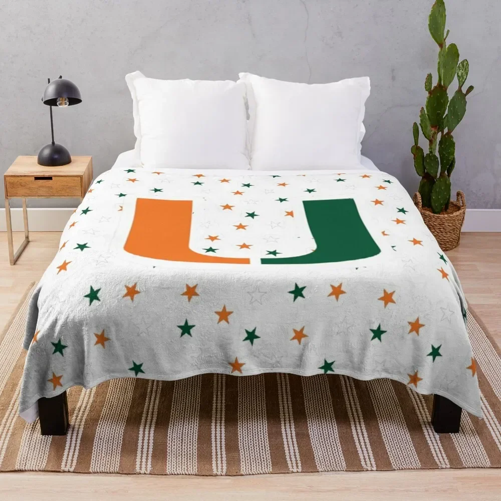 

UMiami U Throw Blanket halloween Thin Blankets