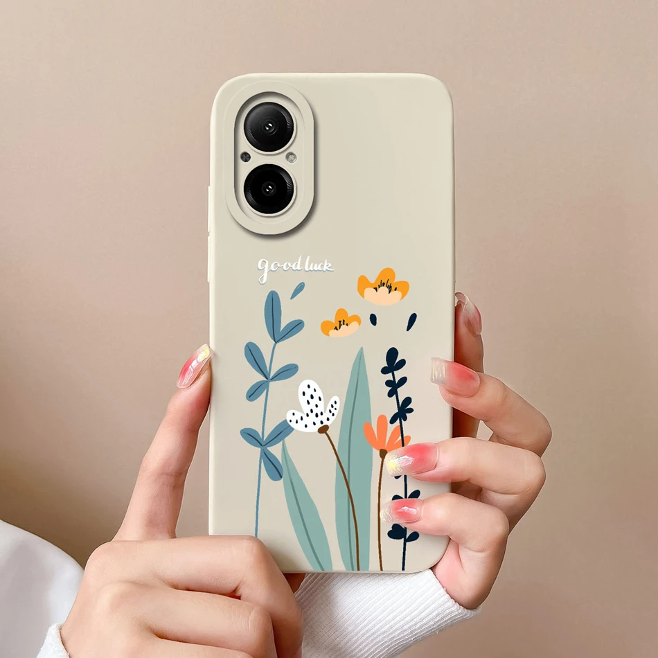 Soft Liquid Silicone Full Protection Phone Case with Multiple Patterns - Anti-Shock Cover