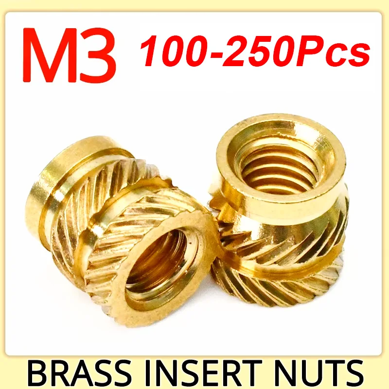 つき さま専用ページ 20/50/100Pcs Metric Threaded Brass Insert Nut Hot Melt Heat Embedd