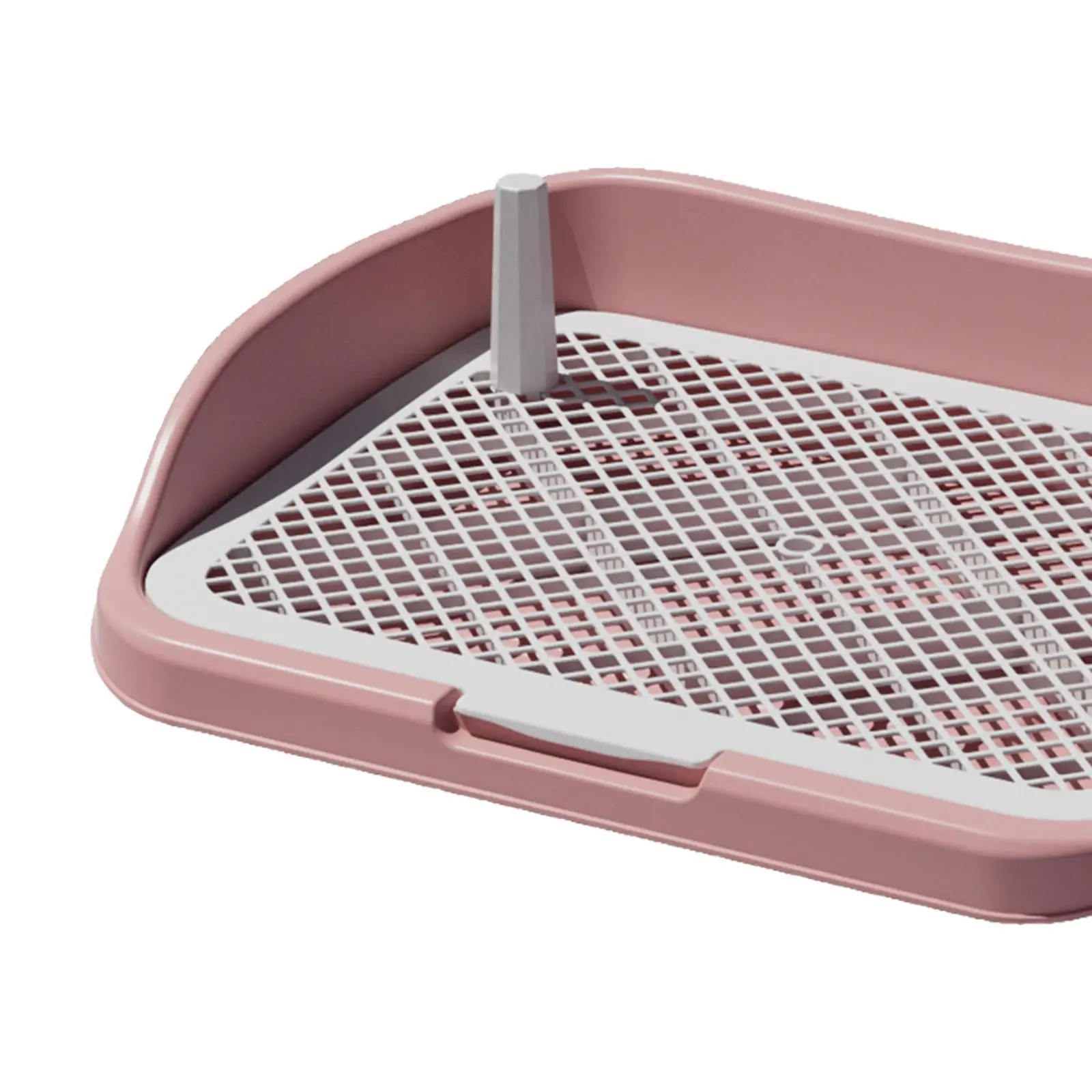 Pee Pad Holder Dog Toilet Open Top Entry Dog Litter Pan Reusable Dog Potty Tray Training Pad for Garden Household Porch Bunny