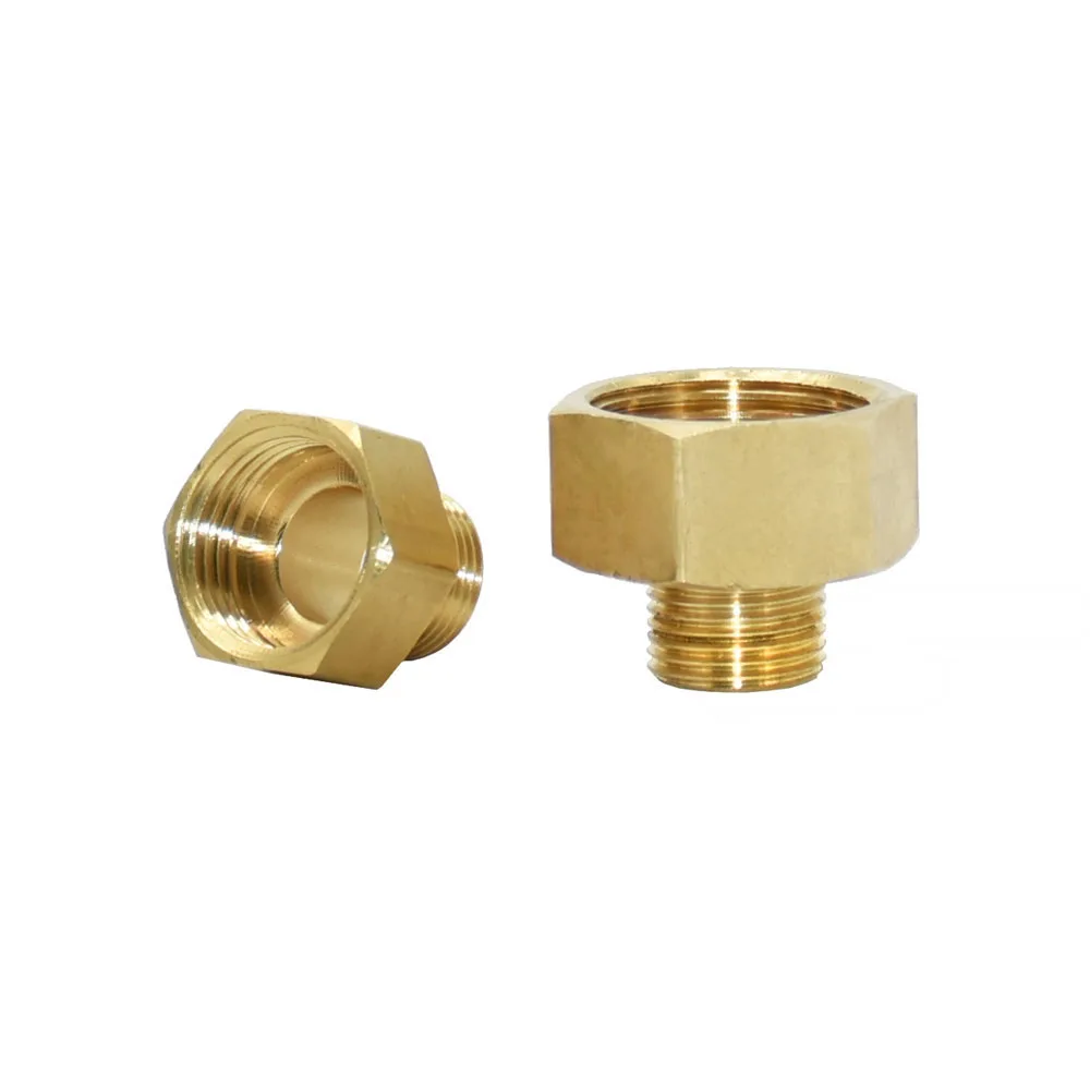 

Brass Female G1/2 G3/4 x 3/8" Male Thread Connector Reducing Copper Fittings For Cleaning Machine Kitchen Bathroom