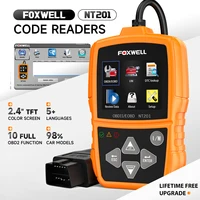 FOXWELL NT201 OBD2 Scanner Car Code Reader Check Engine Light Reader OBDII EOBD Car Computer Diagnostic Scan Tool Auto Fault 1