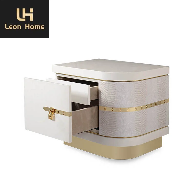 Bedside Cabinet Table Bedroom Solid Wood Nordic Bedside Nightstand Side Table