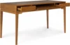 SIMPLIHOME Harper solid wood medieval modern 60 inch wide home office desk, desk, workstation, study desk furniture, 2 drawers 4