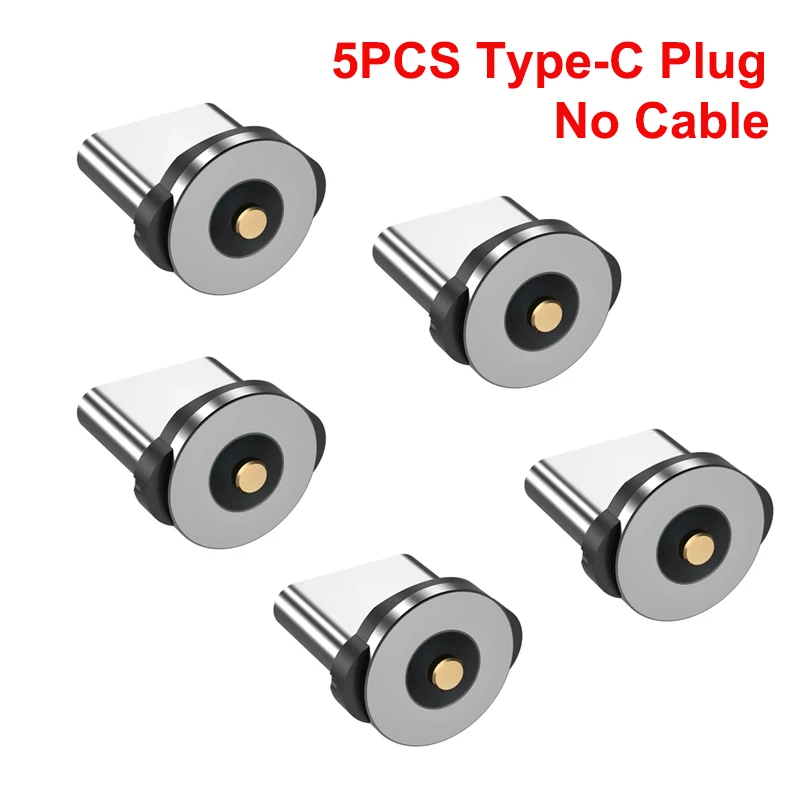 VAFOTON 5PIN Micro USB Adattatore Magnetico(3 Pezzi/Spina/Testa), Protezione Antipolvere per Porta di Ricarica, Connettore Micro USB Magnetico per Cavo di Ricarica
