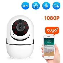 

Tuya IP Camera 1080P Smart Surveillance Cameras Automatic Tracking Security Indoor WiFi Wireless Baby Monitor Webcam Smart Home