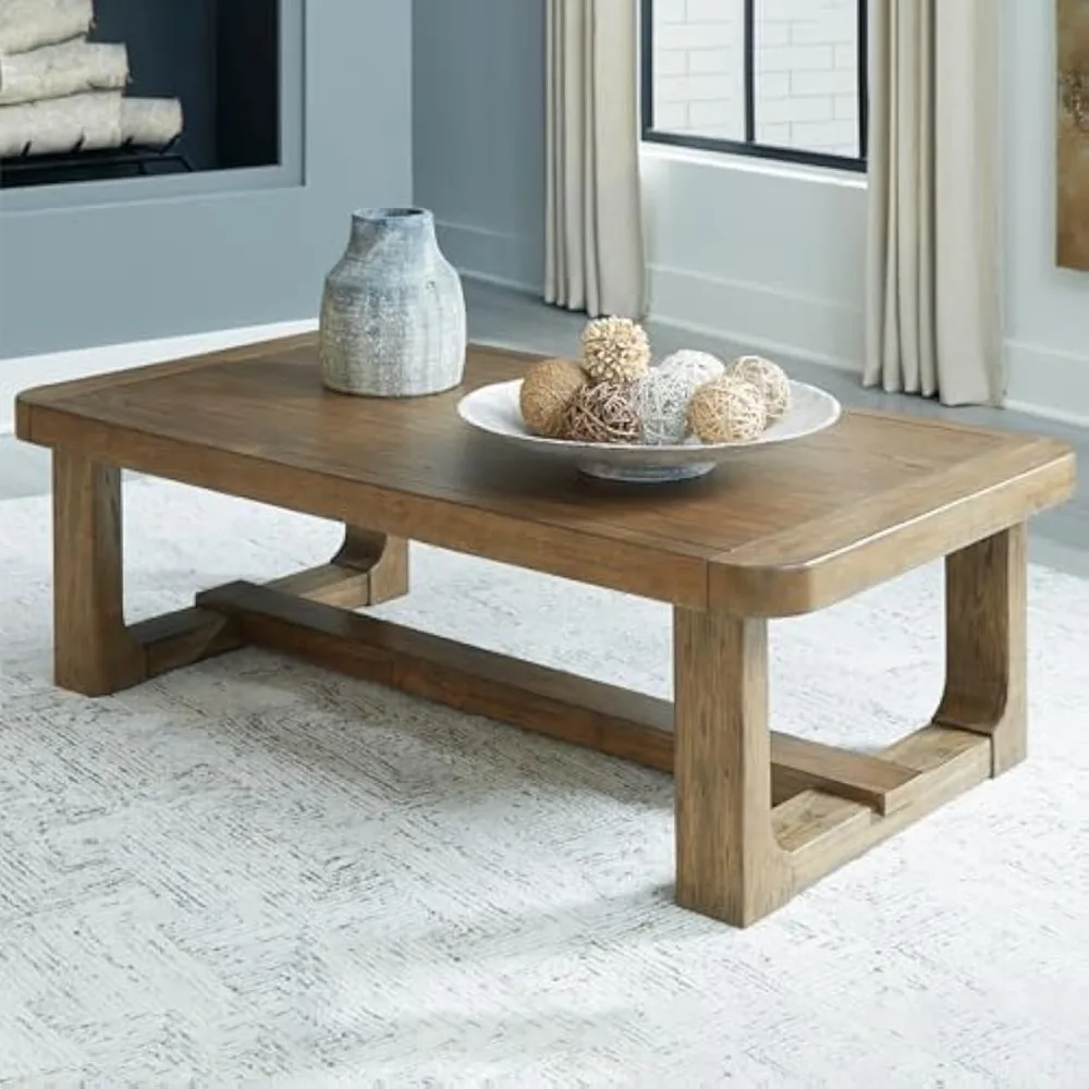 Traditional Farmhouse Coffee Table 2