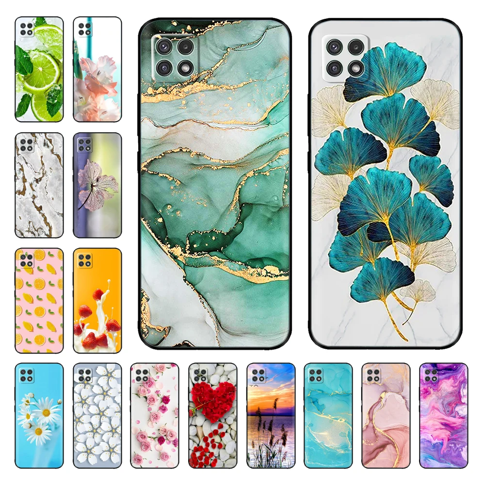 

For Samsung Galaxy A22 Case A225F Soft Silicone TPU Phone Back Cover For Samsung A22s A22 5G Cases A226B A 22 Bumper Funda Coque