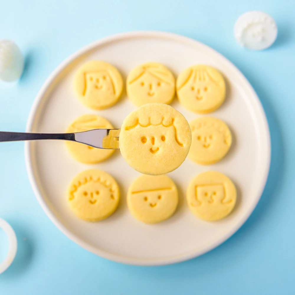 Baking Mold Cookie Mould Cookie Printing Mold 11pcs/set Cute Smiling Face Expression Cookie Mold DIY Baking Tools
