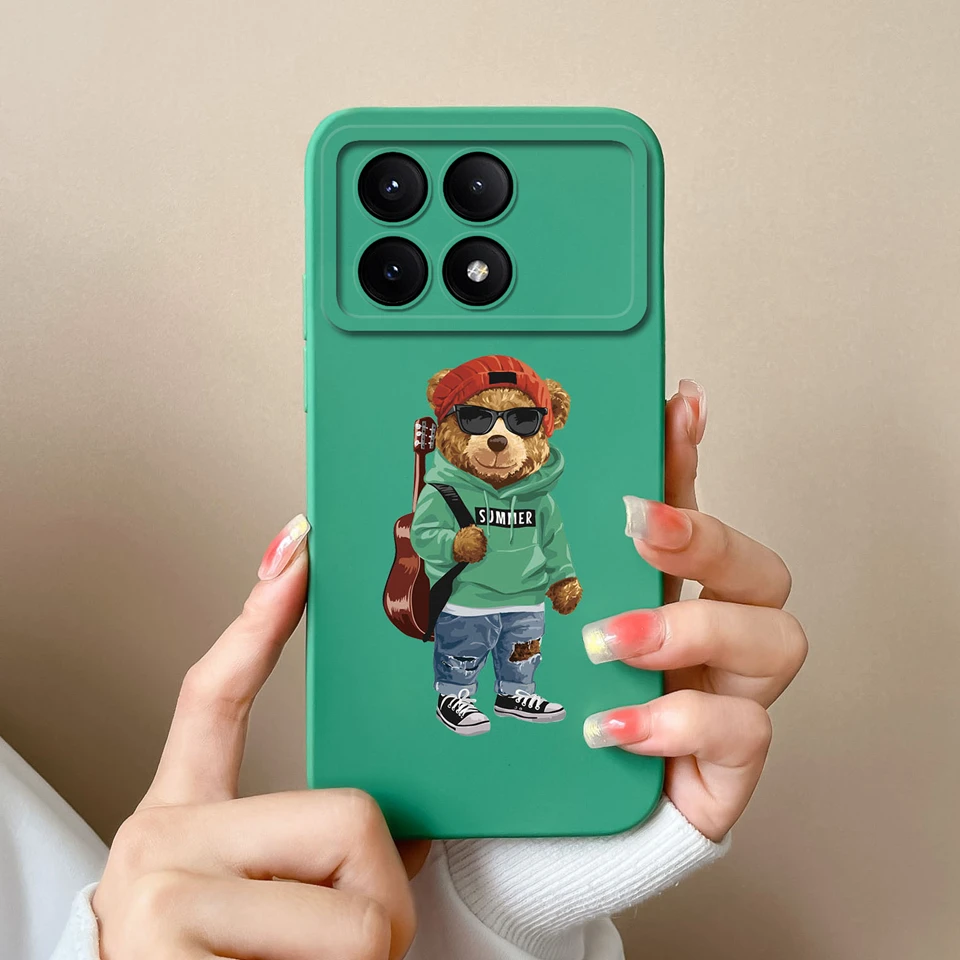 Gesture Love Heart Liquid Case