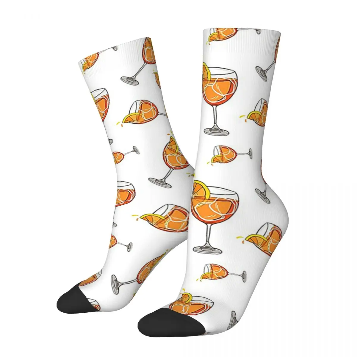 

Spritz Time Socks Harajuku Super Soft Stockings All Season Long Socks Accessories for Unisex Gifts