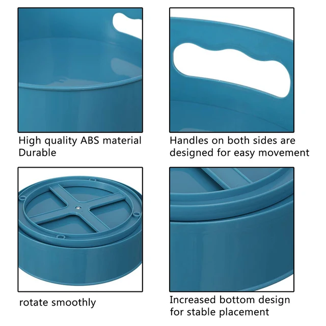 Konyha 360 Fokos Forgó Fűszeres Palack Tálca Hűtőszekrény Fűszertartás - Image 5