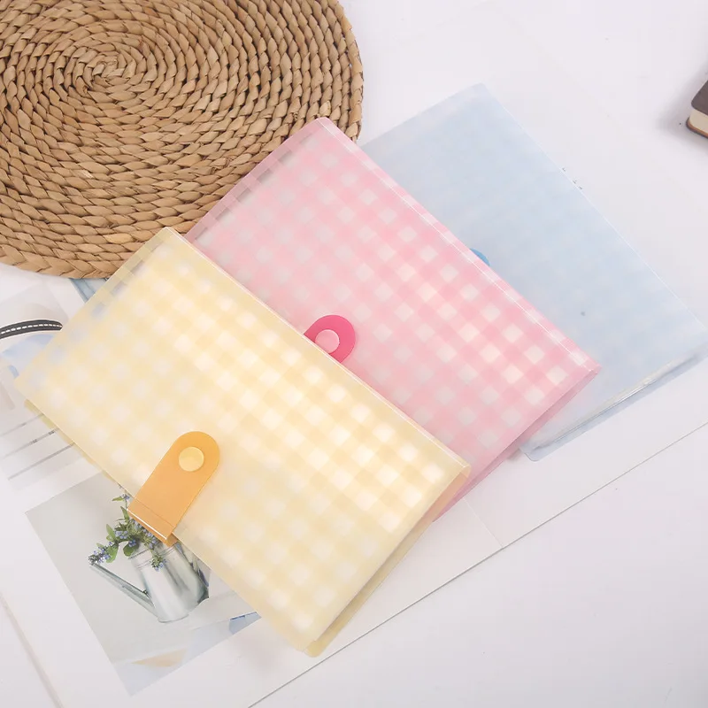 Business Card Album Korean Style Student Button Business Card Album Polaroid Photo Guka Book Photo Storage in Stock