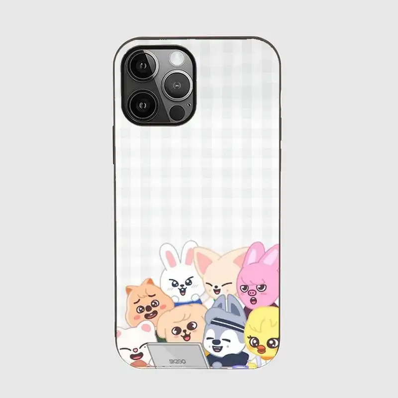 Funda transparente con estampado completo de entradas estilo INS para iPhone  X XR XS SE 7 8 11 12 13 14 15 Pro Mini Plus Pro Max