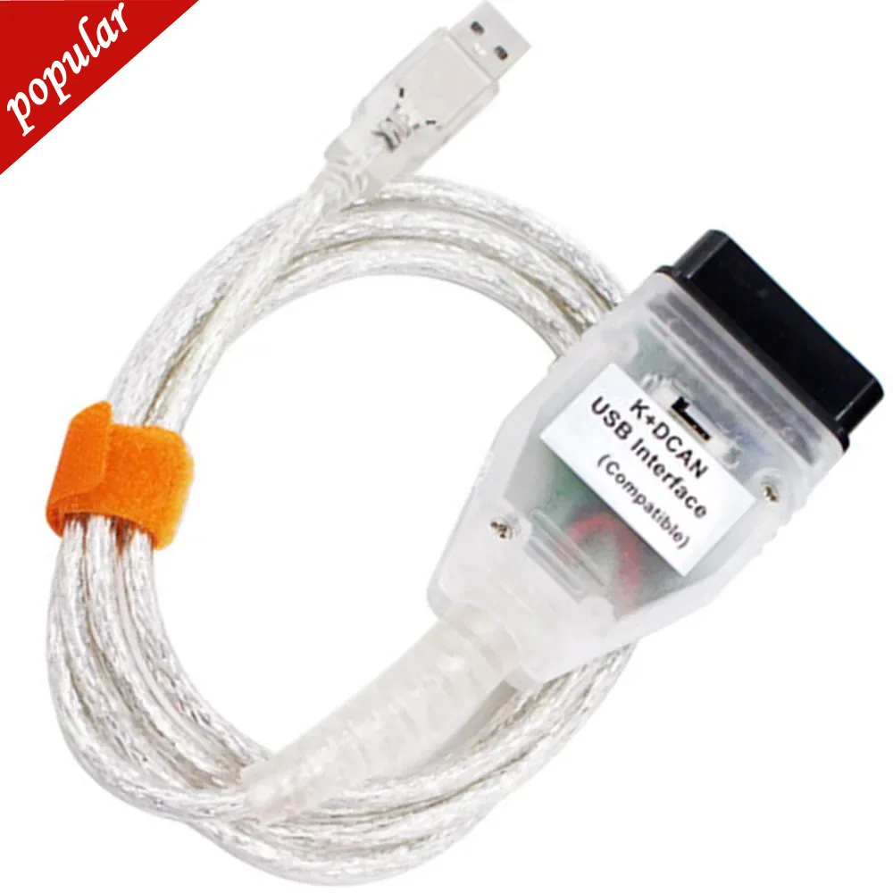 

For BMW K DCAN KCAN FTDI Chip For BMW OBD2 Auto Car Diagnostic Tools OBD 2 Scanner Switch USB Interface Cable K DCAN For BMW