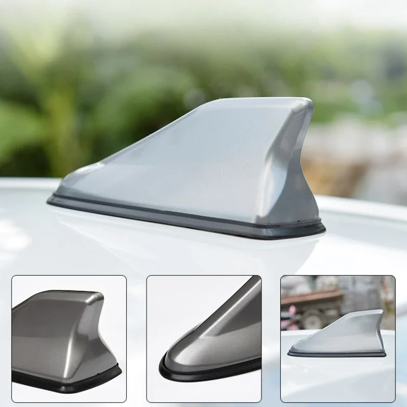 Car Antennas Shark Fin Antenna Auto Radio Signal Aerials Roof Antennas for universal car model Car Styling,car antennas