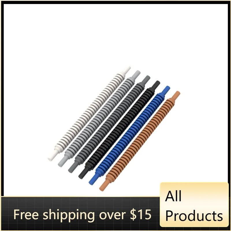 

10PCS High-Tech Assemble Particle 14301 Two Ends Fine Building Blocks Kit Replaceable Part Toys For Children Gifts