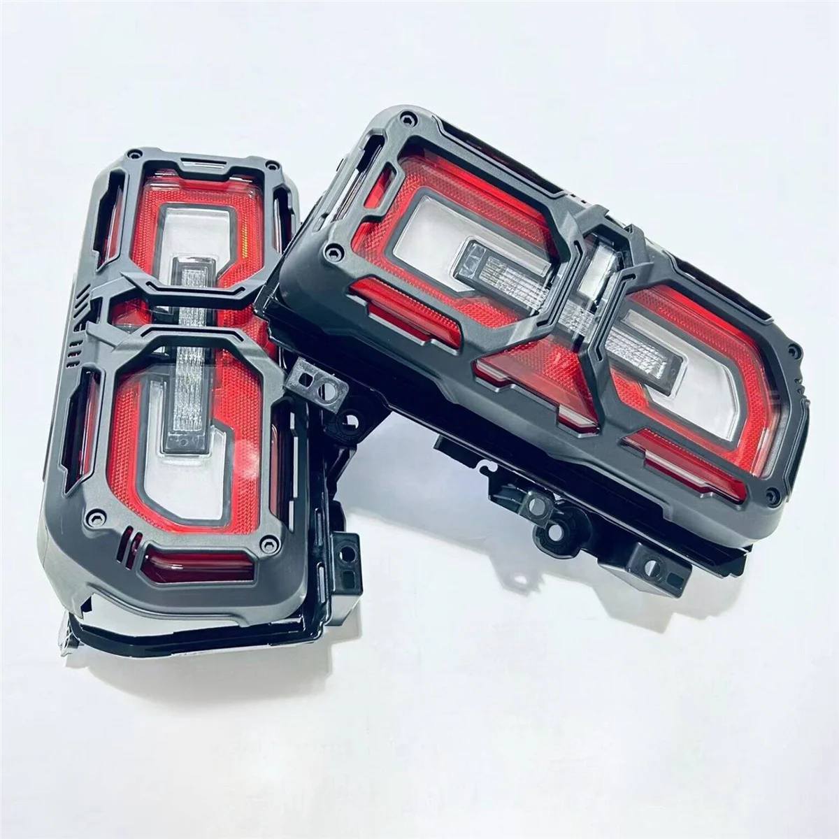 

Задняя крышка автомобиля, задняя крышка лампы, отделка для Ford Bronco 2021-2023, черные аксессуары ABS