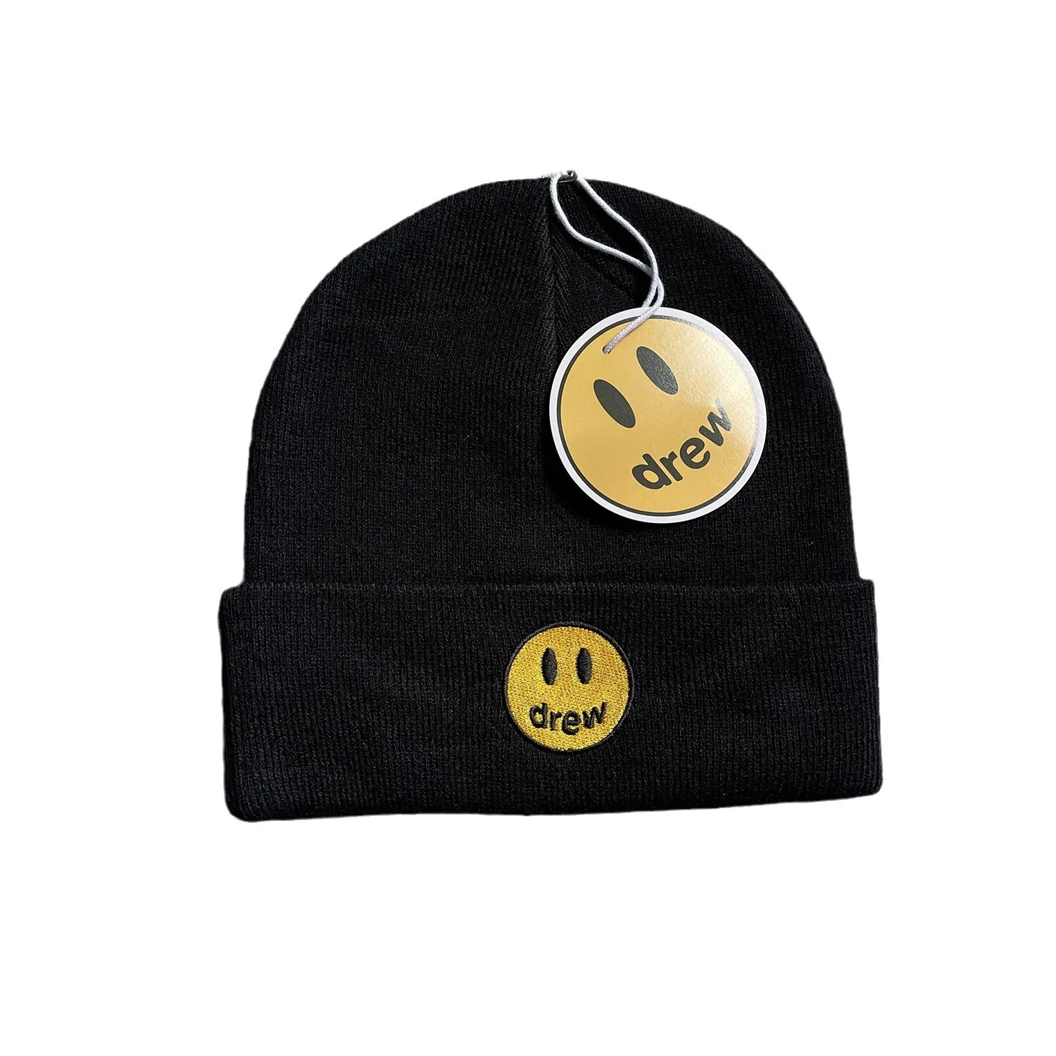 Drew House Cap Men's Women's Baseball Cap Casual Wash Embroidered Curved Brim Bowler Autumn Winter Hat