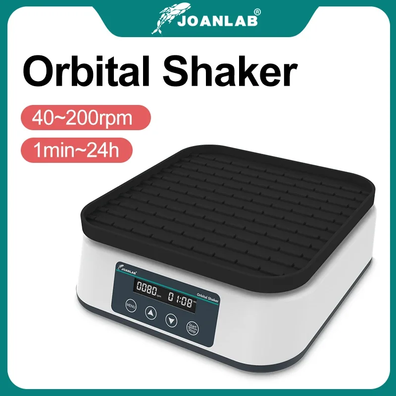 JOANLAB Orbital Shaker Digital Display Shaker Laboratory Multi-purpose Horizontal Swing Speed Oscillator Adjustable Speed SK-20