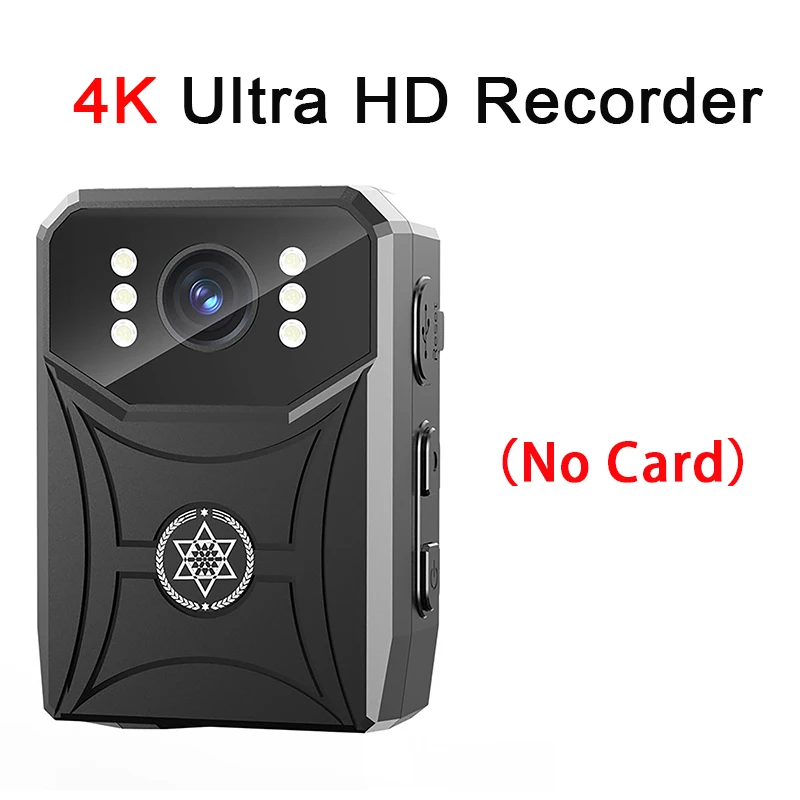 4K HD Mini Camera WIFI Connection Infrared Night Vision Police Body Camera Waterproof Portable Cam Small Digital Video Recorder