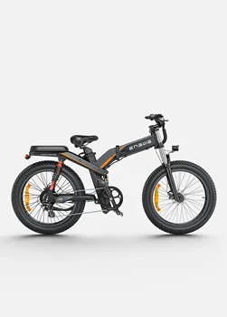 Electric Bicycle 1200W motor 48V 29AH Folding Mountain E-bike Engwe X26 X24 X20 26Inch Fat Tire Urban Commuting Electric Bike 9